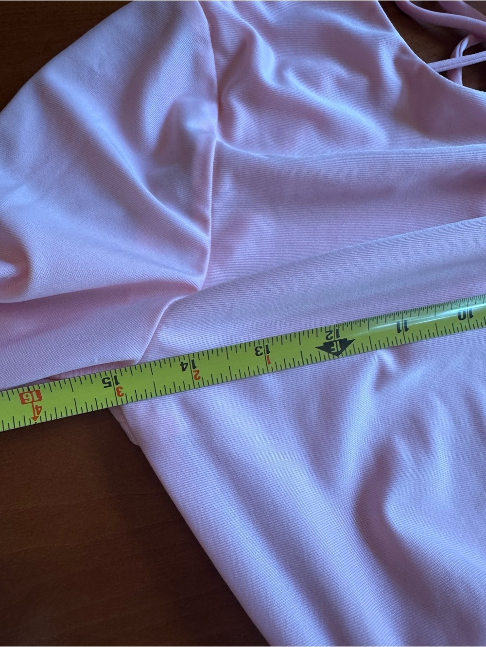 Lucy in the Sky Josie Open Back Long Sleeve Dress Pink size S - Picture 10 of 15